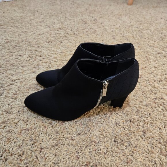 Unisa Black Boots Womens Size 9 1/2 - Picture 1 of 7